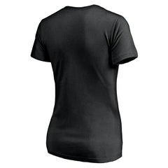 Jacksonville Jaguars Women's Mascot In Bounds V-Neck T-Shirt Black