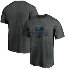 Dallas Cowboys Varsity Issued Throwback T-Shirt Heather Charcoal