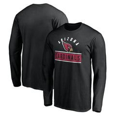 Arizona Cardinals Team Arch Knockout Long Sleeve T-Shirt Black