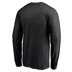 Carolina Panthers Team Arch Knockout Long Sleeve T-Shirt Black