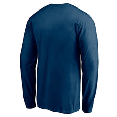 Chicago Bears Team Arch Knockout Long Sleeve T-Shirt Navy
