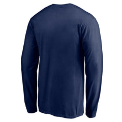 Denver Broncos Team Arch Knockout Long Sleeve T-Shirt Navy