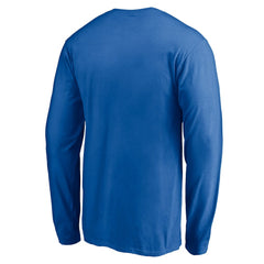New York Giants Team Arch Knockout Long Sleeve T-Shirt Royal
