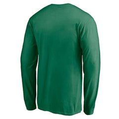 Dallas Stars Team Arch Knockout Long Sleeve T-Shirt - Kelly Green - NHL 200274455