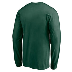 Minnesota Wild Team Arch Knockout Long Sleeve T-Shirt - Green - NHL 200274459