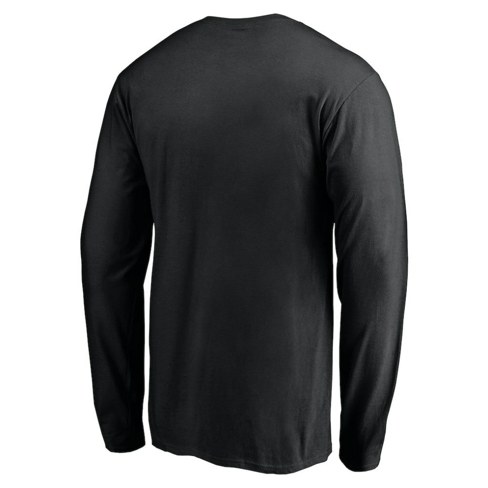 Pittsburgh Penguins Team Arch Knockout Long Sleeve T-Shirt - Black - NHL 200274464