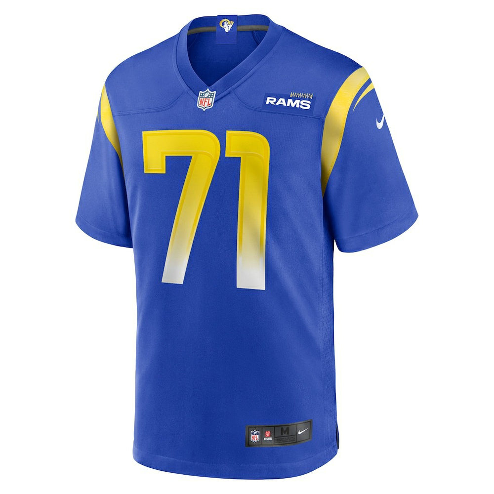 Nike Warren McClendon Jr. Los Angeles Rams Team Game Jersey Royal