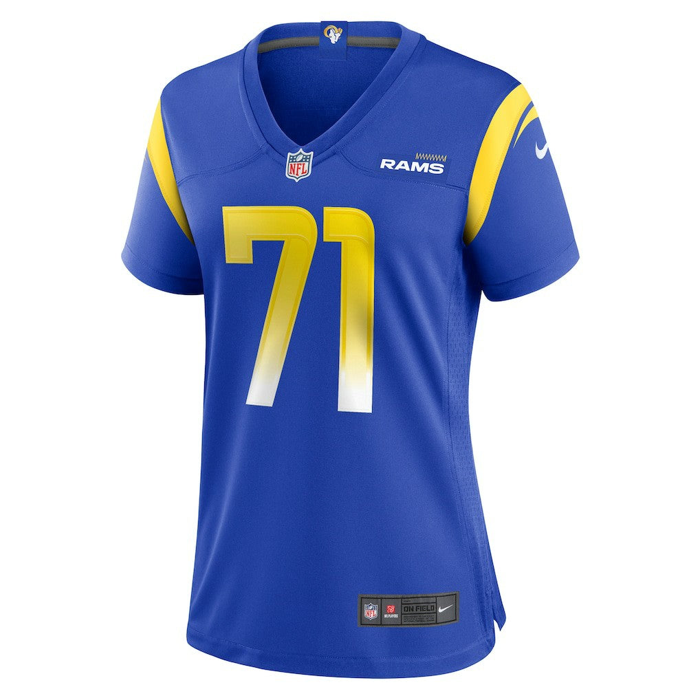 Nike Warren McClendon Jr. Los Angeles Rams Women's Team Game Jersey Royal