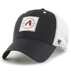 Arizona Diamondbacks '47 Disburse MVP Trucker Adjustable Hat - Black - 47 brand Lifestyle