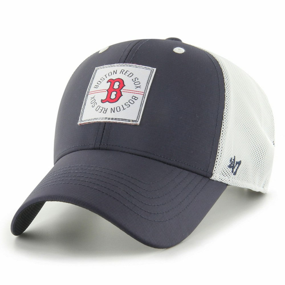 Boston Red Sox '47 Disburse MVP Trucker Adjustable Hat - Navy - 47 brand Discount