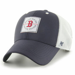 Boston Red Sox '47 Disburse MVP Trucker Adjustable Hat - Navy - 47 brand Discount