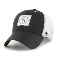 Colorado Rockies '47 Disburse MVP Trucker Adjustable Hat - Black - 47 brand Online