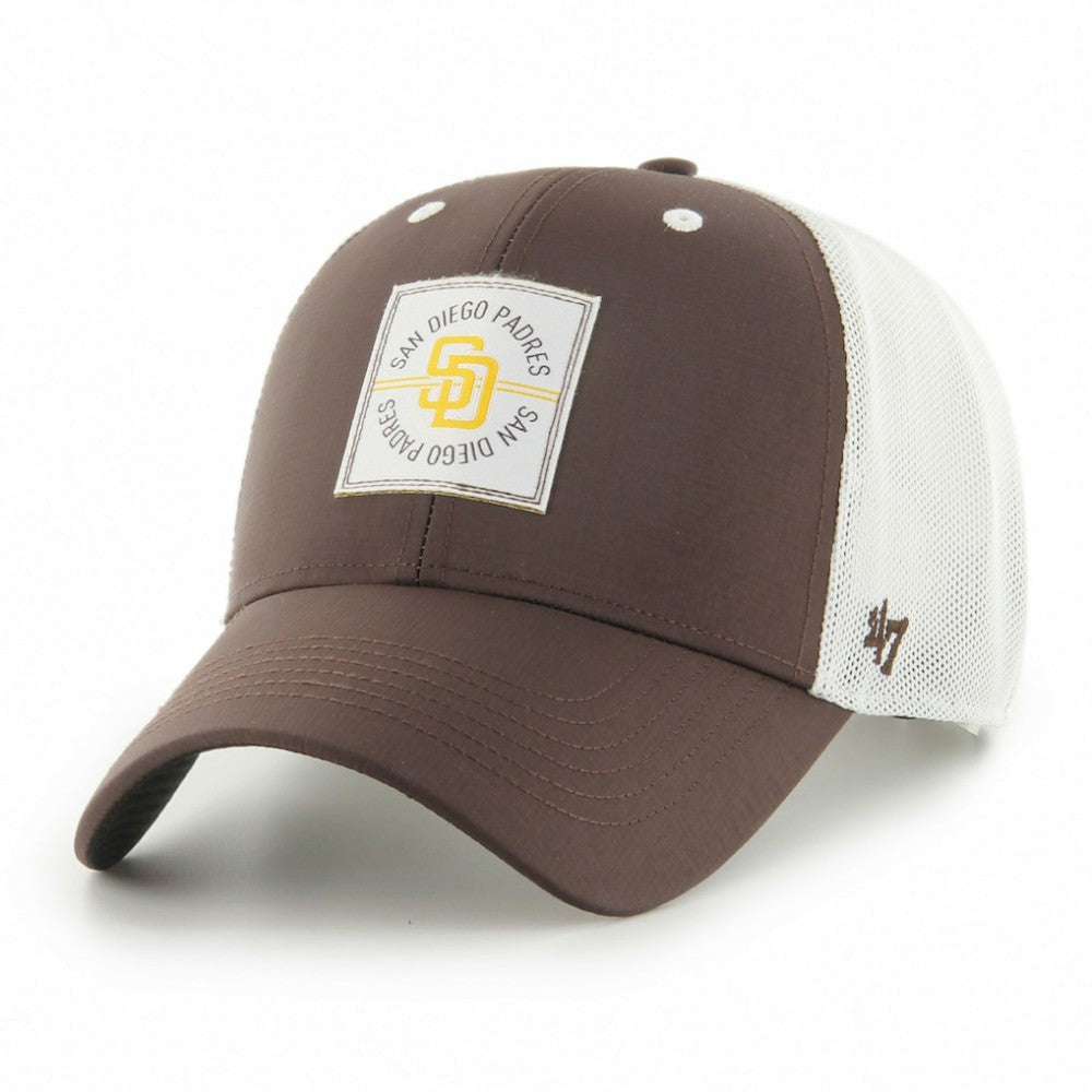 San Diego Padres '47 Disburse MVP Trucker Adjustable Hat - Brown - 47 brand Online