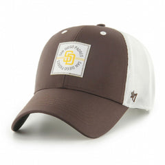 San Diego Padres '47 Disburse MVP Trucker Adjustable Hat - Brown - 47 brand Online