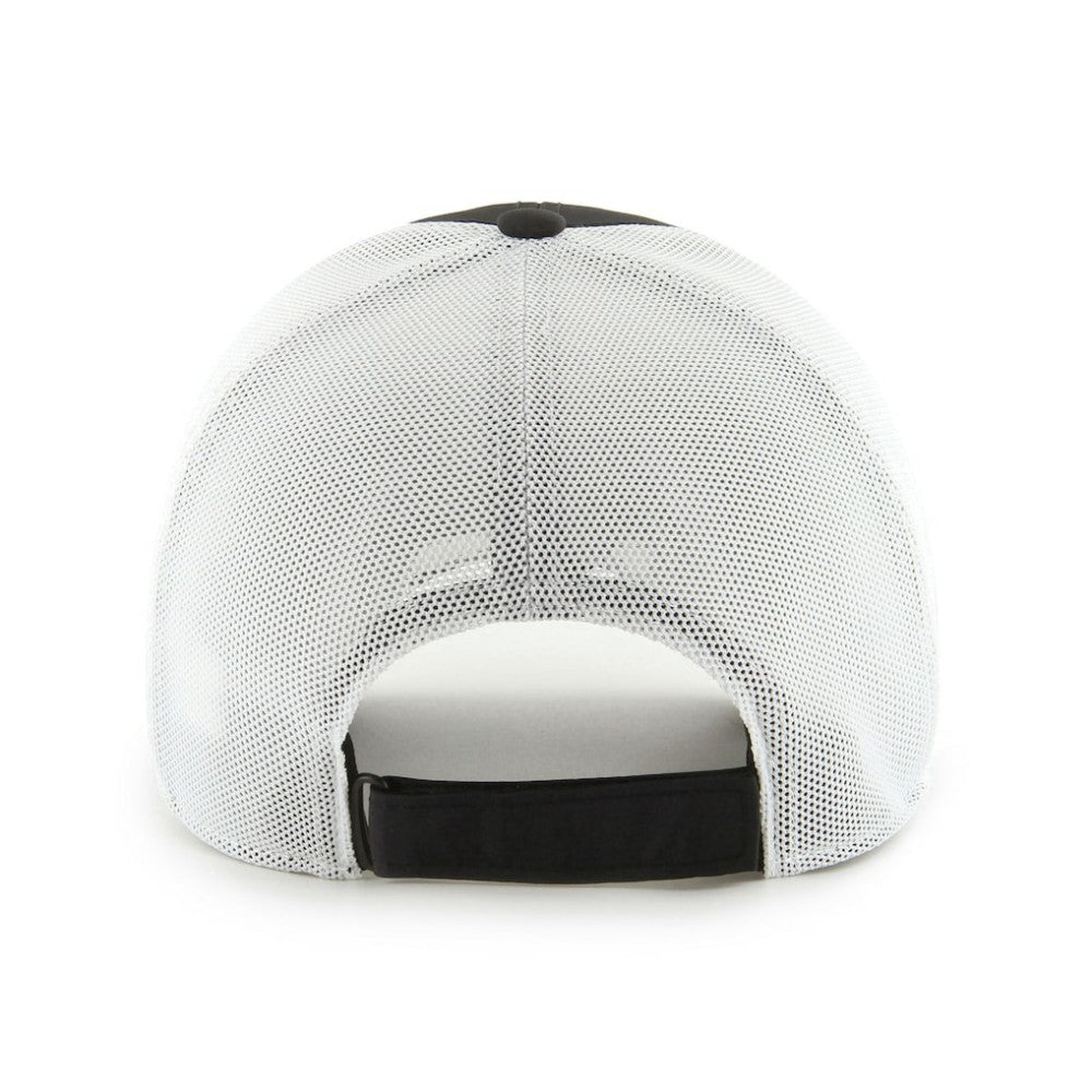 San Francisco Giants '47 Disburse MVP Trucker Adjustable Hat - Black - 47 brand Lifestyle