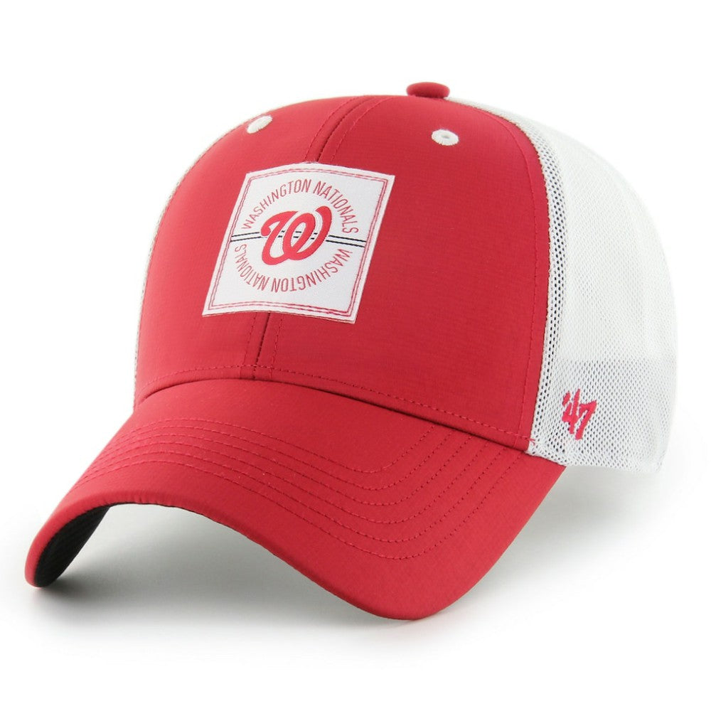 Washington Nationals '47 Disburse MVP Trucker Adjustable Hat - Red - 47 brand Online