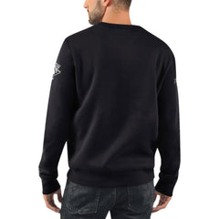 Pittsburgh Penguins Starter x NHL Black Ice Cross Check Pullover Sweatshirt - Black - NHL 200278783