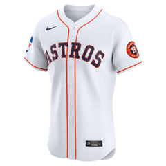 Houston Astros Nike Home Elite Patch Jersey - White - Nike Lifestyle