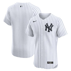 New York Yankees Nike Home Elite Jersey - White - Nike Sale