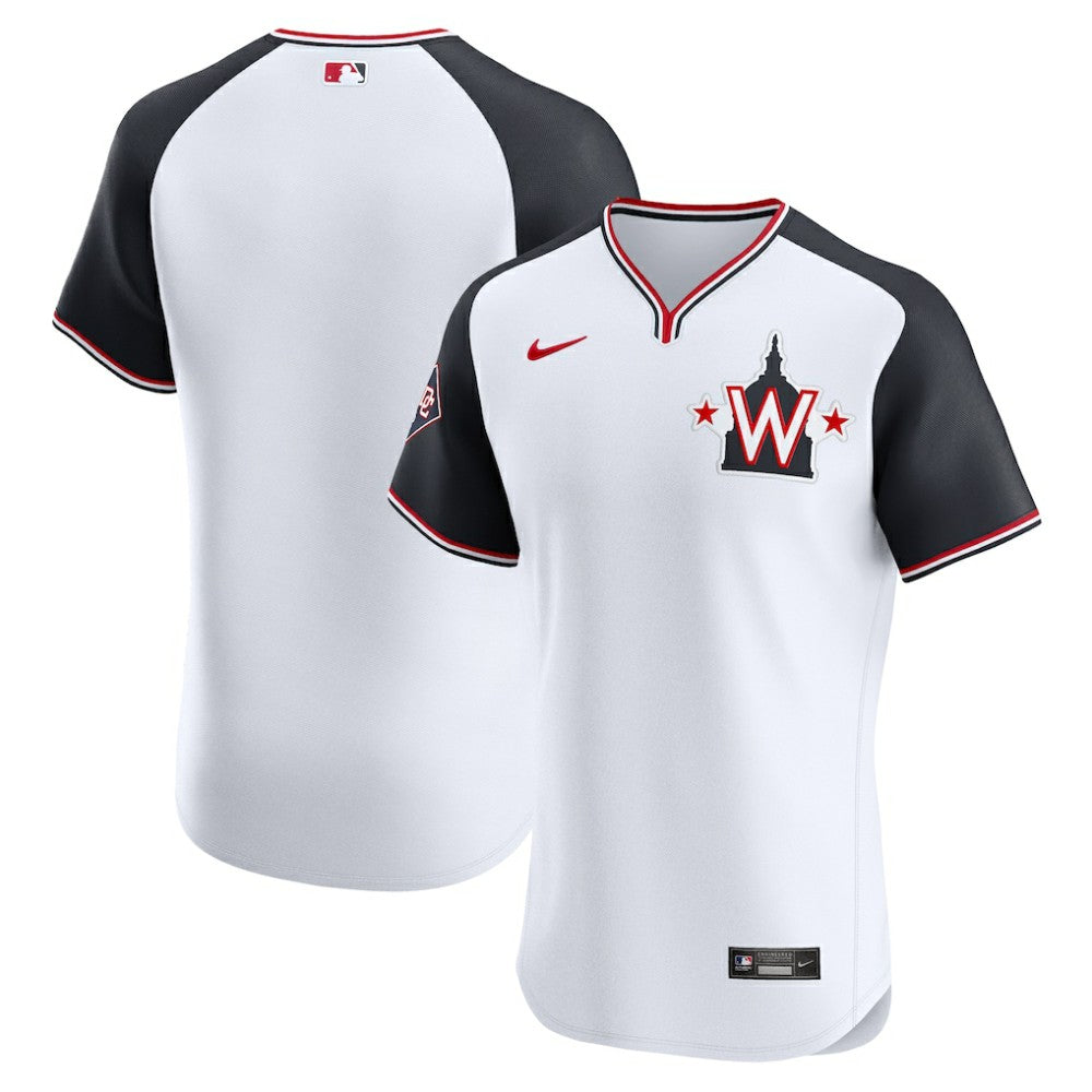 Washington Nationals Nike Alternate Elite Jersey - Navy - Nike on Sale