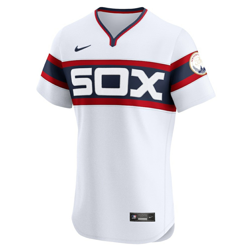Chicago White Sox Nike Alternate Vapor Premier Elite Patch Jersey - White - Nike Lifestyle