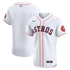 Houston Astros Nike Home Vapor Premier Elite Patch Jersey - White - Nike Online