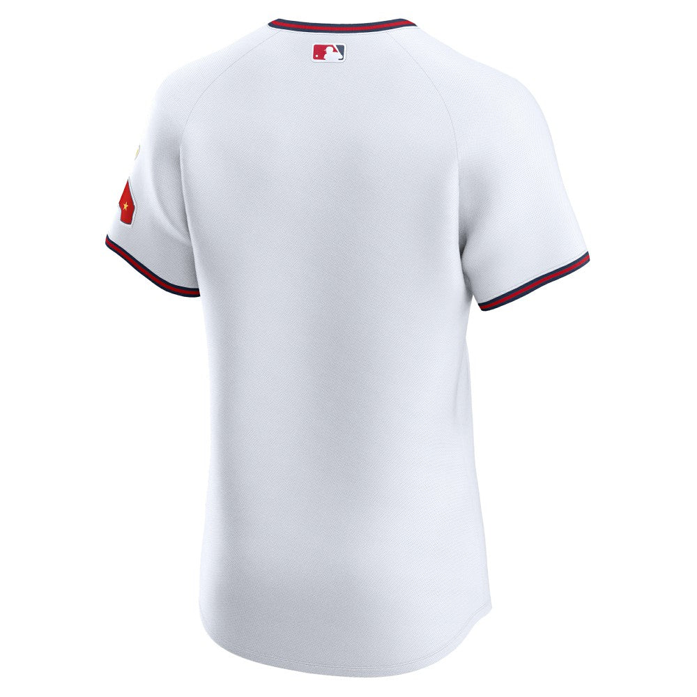 Los Angeles Angels Nike Alternate Vapor Premier Elite Patch Jersey - White - Nike Sale