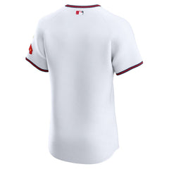 Los Angeles Angels Nike Alternate Vapor Premier Elite Patch Jersey - White - Nike Sale