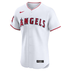 Los Angeles Angels Nike Home Elite Jersey - White - Nike Sale
