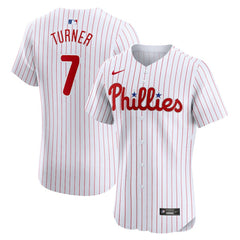 Trea Turner Philadelphia Phillies Nike Home Elite Jersey - White - Nike Online