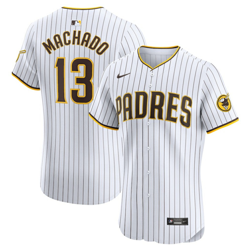 Manny Machado San Diego Padres Nike Home Elite Jersey - White - Nike Lifestyle