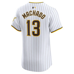 Manny Machado San Diego Padres Nike Home Elite Jersey - White - Nike Lifestyle