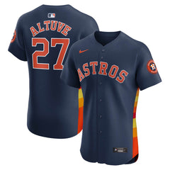 Jose Altuve Houston Astros Nike Alternate Elite Player Jersey - Navy - Nike Online