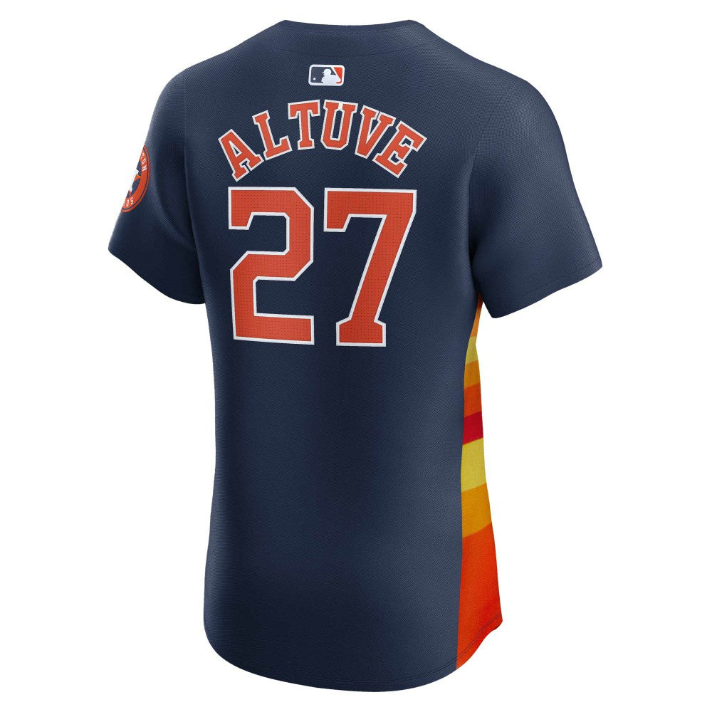 Jose Altuve Houston Astros Nike Alternate Elite Player Jersey - Navy - Nike Online
