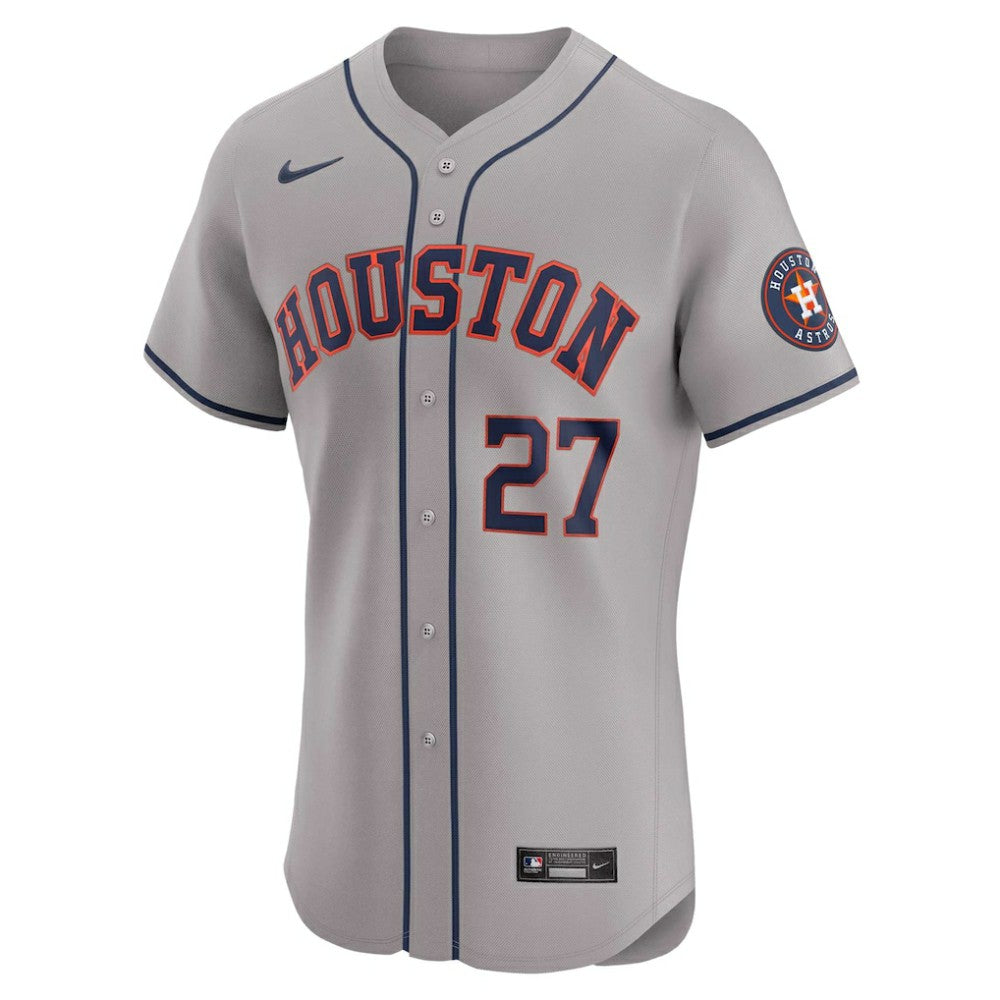 Jose Altuve Houston Astros Nike Road Elite Player Jersey - Gray - Nike Discount