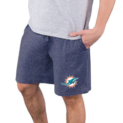 Miami Dolphins Concepts Sport Quest Knit Jam Shorts Navy