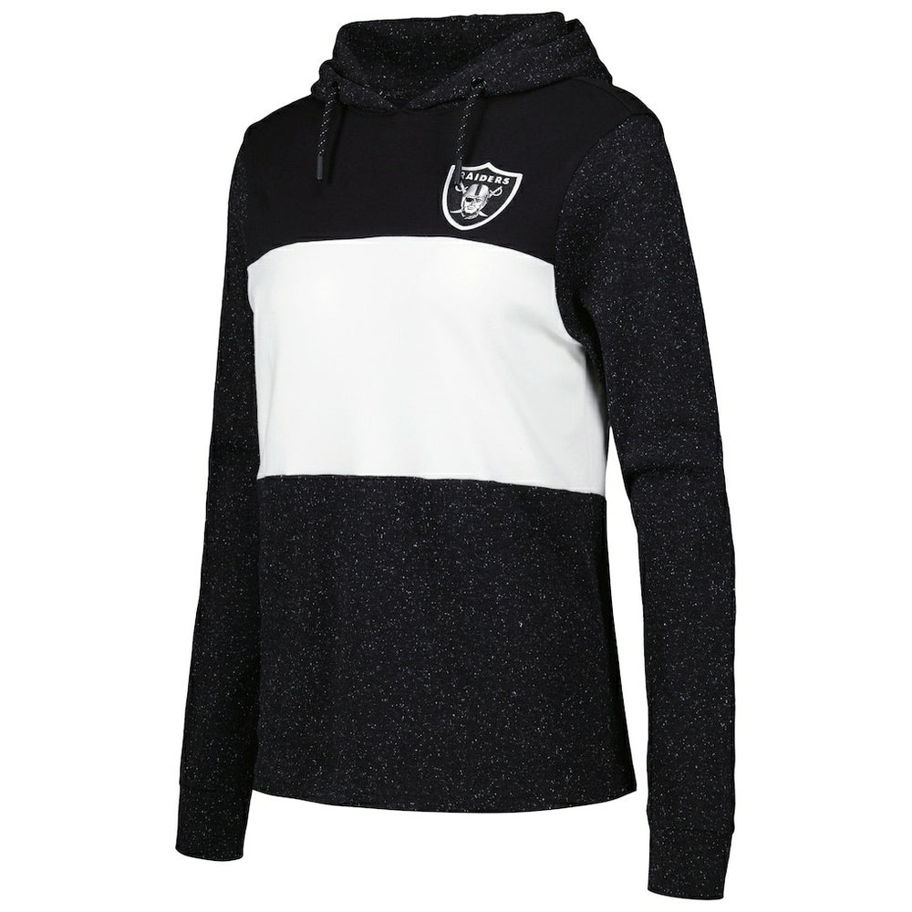 Las Vegas Raiders Antigua Women's Wicket Pullover Hoodie Black
