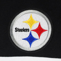 Pittsburgh Steelers Antigua Women's Wicket Pullover Hoodie Black