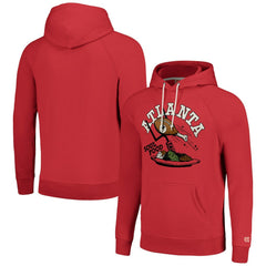 Atlanta Falcons Homage Unisex NFL x Guy Fieri’s Flavortown Tri-Blend Pullover Hoodie Red