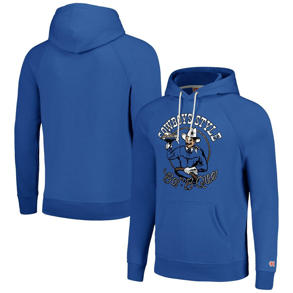 Dallas Cowboys Homage Unisex NFL x Guy Fieri’s Flavortown Tri-Blend Pullover Hoodie Royal