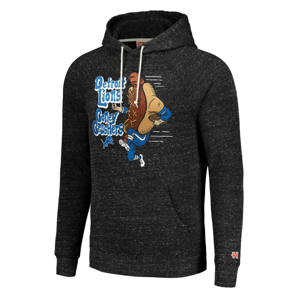 Detroit Lions Homage Unisex NFL x Guy Fieri’s Flavortown Tri-Blend Pullover Hoodie Charcoal