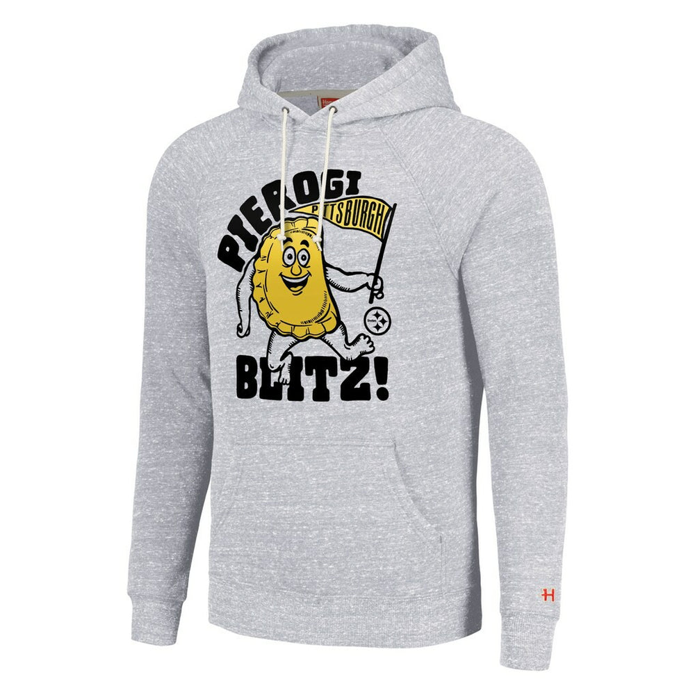 Pittsburgh Steelers Homage Unisex NFL x Guy Fieri’s Flavortown Tri-Blend Pullover Hoodie Ash