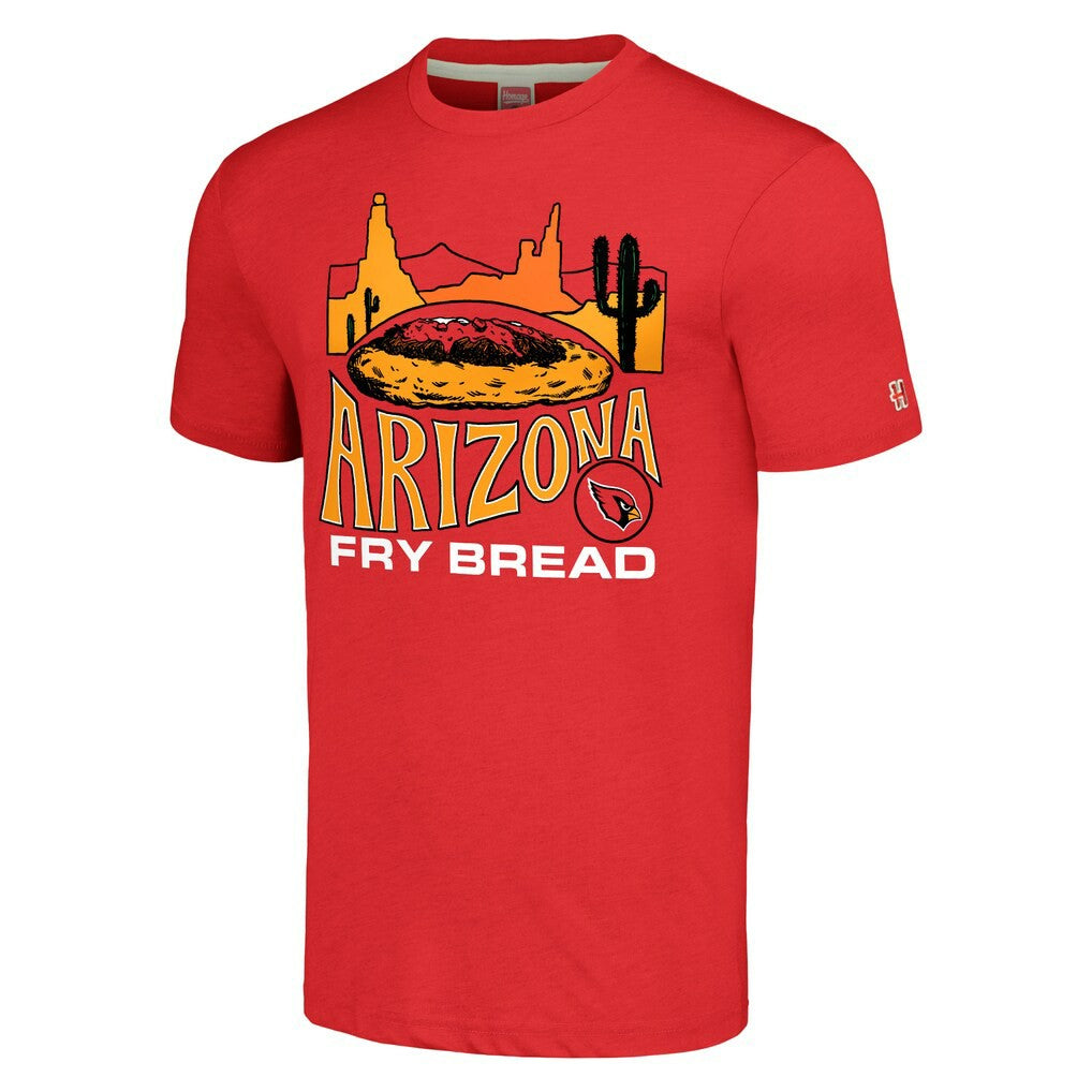 Arizona Cardinals Homage Unisex NFL x Guy Fieri’s Flavortown Tri-Blend T-Shirt Red