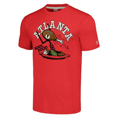 Atlanta Falcons Homage Unisex NFL x Guy Fieri’s Flavortown Tri-Blend T-Shirt Red