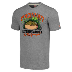 Cincinnati Bengals Homage Unisex NFL x Guy Fieri’s Flavortown Tri-Blend T-Shirt Gray