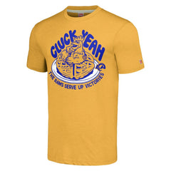 Los Angeles Rams Homage Unisex NFL x Guy Fieri’s Flavortown Tri-Blend T-Shirt Gold