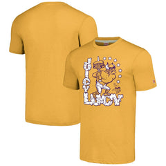 Minnesota Vikings Homage Unisex NFL x Guy Fieri’s Flavortown Tri-Blend T-Shirt Gold
