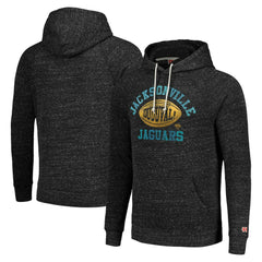 Jacksonville Jaguars Homage Unisex Hyperlocal Raglan Pullover Hoodie Heather Charcoal