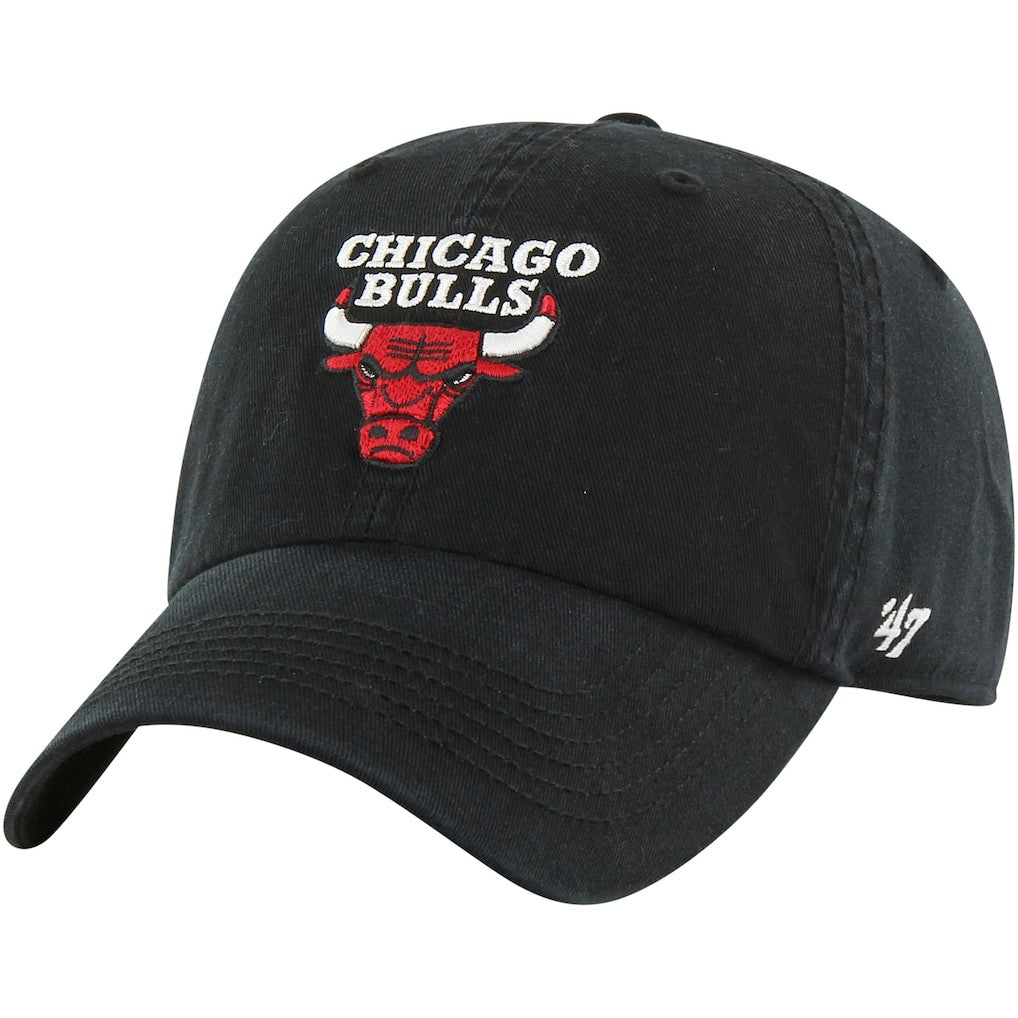 Chicago Bulls '47 Classic Franchise Fitted Hat Black | 47 brand discount