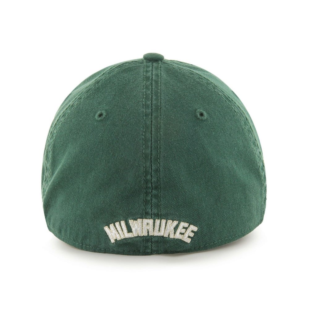 Milwaukee Bucks '47 Classic Franchise Fitted Hat Hunter Green | 47 brand for sale